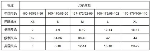 2024最新国产尺码表对照欧洲尺码表：附鞋码转换公式一览