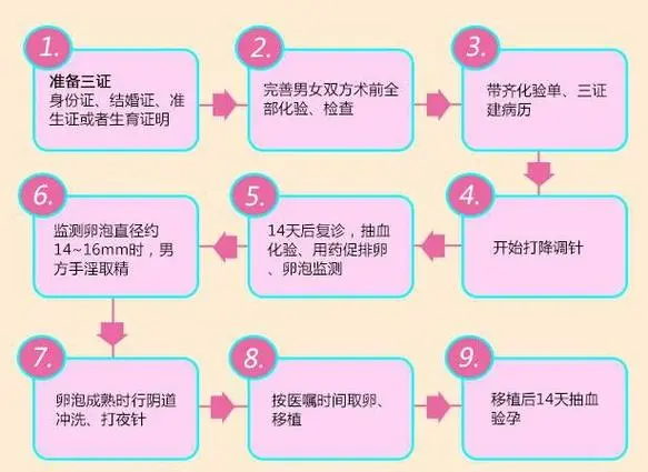 30秒带你详细了解试管助孕全过程