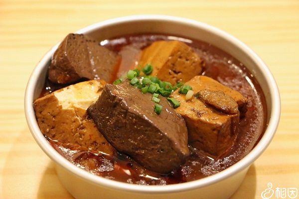 鸭血豆腐汤