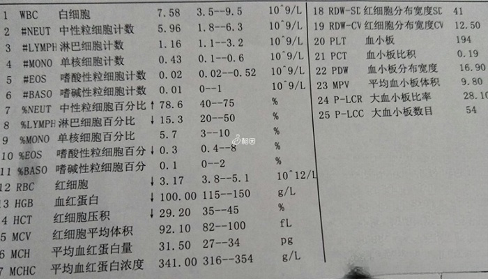 中性粒细胞高于正常范围需警惕